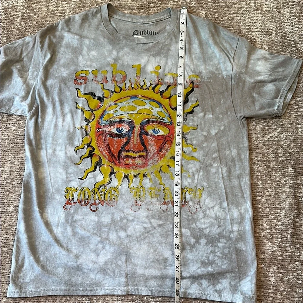 Tie-Dye Sublime Sun Graphic T-Shirt